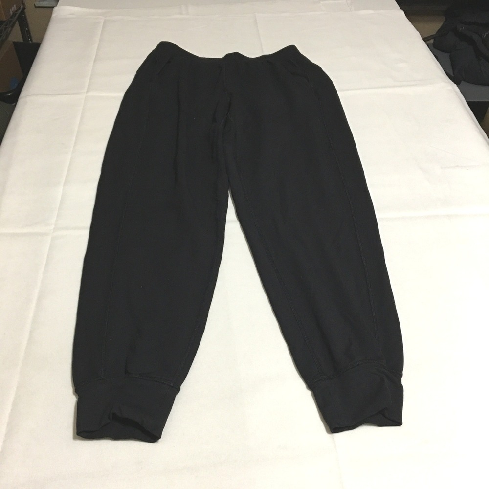 Lululemon Joggers Womens Size 6 Black High Rise Athletic Pockets